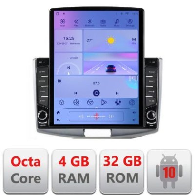 Navigatie VW Passat 2010-2015 H-267 ecran tip TESLA 9.7&amp;quot; cu Android Radio Bluetooth Internet GPS WIFI 4+32GB DSP 4G Oct CarStore Technology foto