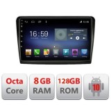 Navigatie Skoda Superb 2 F-Superb2 Octa Core cu Android Radio Bluetooth Internet GPS WIFI DSP 8+128GB 4G CarStore Technology