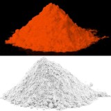 Pigment Fluorescent Invizibil Orange UV, 100g - Vopsea Neon, Decoratiuni Club, Baruri, Petreceri UV