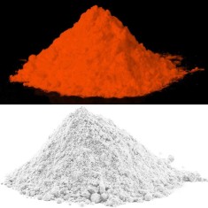 Pigment invizibil fluorescent orange - 10 grame