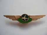 ROMANIA - INSIGNA AVIATIE CIVILA - PILOT TAROM , RARA , 1980 , RSR, IM 1.255