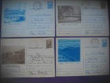 HOPCT LOT 4145-IP -4 CARTI POSTALE-SLATINA -JUD OLT -CIRCULATE, Circulata, Printata