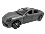 Macheta Porsche Panamera gri 1/24 sunete lumini deschide usile si capotele