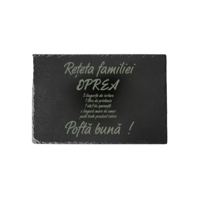Placheta ardezie, 20 x 30 cm foto