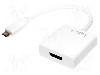 Cablu DisplayPort soclu, USB C mufa, USB 3.0, lungime 140mm, {{Culoare izola&amp;#355;ie}}, LOGILINK - UA0246A
