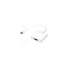 Cablu DisplayPort soclu, USB C mufa, USB 3.0, lungime 140mm, {{Culoare izola&#355;ie}}, LOGILINK - UA0246A