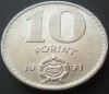 Moneda 10 FORINTI / FORINT - UNGARIA, anul 1971 *cod 1575 A, Europa