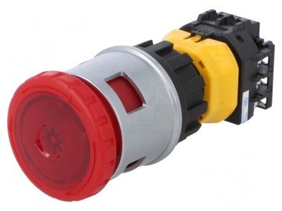&amp;quot;Comutator de Siguranță 30mm 2 NC 2 NO Roșu XN4E-LL412Q4MR&amp;quot; foto