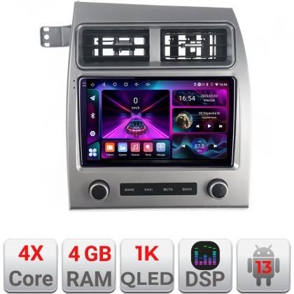 Navigatie Audi Q7 2005-2015 dedicata Android radio gps internet 4+64 InCell Display 1K kit-audi-q7+EDT-E209-RK CarStore Technology