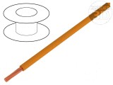 Cablu H07V2-K 10mm2 8AWG PVC portocalie 450V 750V