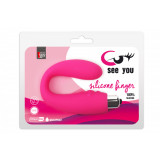 Vibrator Punctul G, See You, 7 Viteze, silicon roz