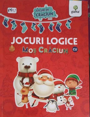 JOCURI LOGICE CU MOS CRACIUN, 5-7 ANI-COLECTIV foto