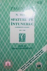 PAGINI DIN N . IORGA SFATURI PE INTUNERIC foto