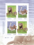 ROMANIA 2021 - EUROPA 2021, SPECII PE CALE DE DISPARITIE, BLOC, MNH - LP 2322, Fauna, Nestampilat