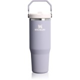 Stanley IceFlow&trade; Flip Straw 2.0 Tumbler sticlă termos din oțel inoxidabil Purple Dust 890 ml