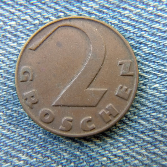 2e - 2 Groschen 1928 Austria