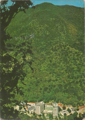 Rom&amp;acirc;nia, Băile Herculane, carte poştală ilustrată, circulată intern, 1976 foto