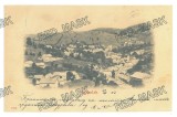 4063 - ANINA, Caras-Severin, COAL Mine, Panorama, Litho, Romania - old postcard - used - 1900