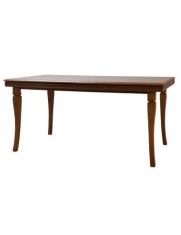 Masa living extensibila VM, Pal melaminat, 8 persoane, 160-203x90x82 cm, Nuc