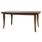 Masa living extensibila VM, Pal melaminat, 8 persoane, 160-203x90x82 cm, Nuc