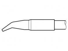 V&acirc;rf şurubelniţă &icirc;ndoită 4,8x1,5mm longlife, C250412