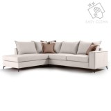 Cumpara ieftin Coltar Dreapta Boston Crem - Mocha 290x235x95 cm