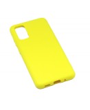 Husa Silicone Case Apple iPhone 11 Pro Max Galbena