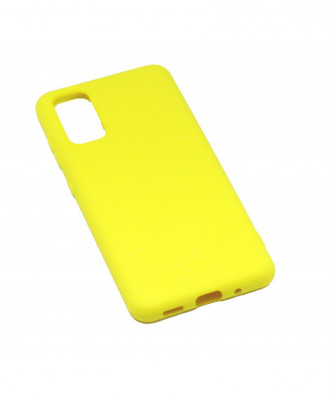 Husa Silicone Case Huawei P40 Lite Galben foto