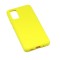 Husa Silicone Case Samsung Galaxy S20 Ultra Galbena, G988
