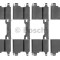 Set accesorii, placute frana MERCEDES SPRINTER 3,5-t platou / sasiu (906) (2006 - 2016) BOSCH 1 987 474 474