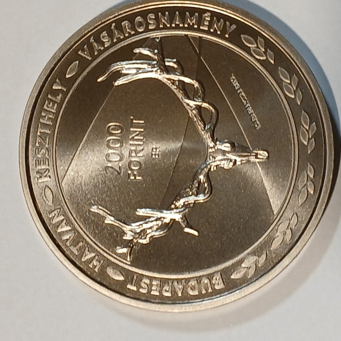 Moneda comemorativa 2000 forinti Ungaria 2021