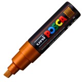 Marker UNI PC-8K Posca, 8.0 mm,varf tesit,bronz