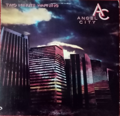 Angel City &amp;ndash; Two Minute Warning, LP, US, 1984, stare excelenta (VG+) foto