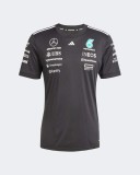 Mercedes AMG Petronas tricou de bărbați official Teamline Replica F1 Team 2025 - L