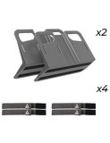 Set Organizator portbagaj pentru fixare bagaje 2buc si 4 curele Stayhold Gri