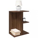 VidaXL Noptiere 2 buc Stejar maro 46,5x29x61 cm Lemn prelucrat