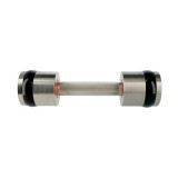 HH05 2 x 5 KG HMS Premium Chrome Dumbbells