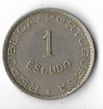Moneda 1 escudo 1949 - Cabo Verde foto