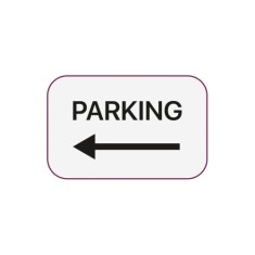 Abtibild &quot;PARCARE STANGA&quot; Cod: TAG 032 / T2 Automotive TrustedCars