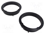 Cadru difuzor 165mm 4CARMEDIA pentru Audi, Seat, VW, &Scaron;koda A1 2010 - 2 buc.