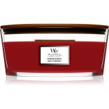 Woodwick Crimson Berries lum&acirc;nare parfumată cu fitil din lemn (hearthwick) 453,6 g