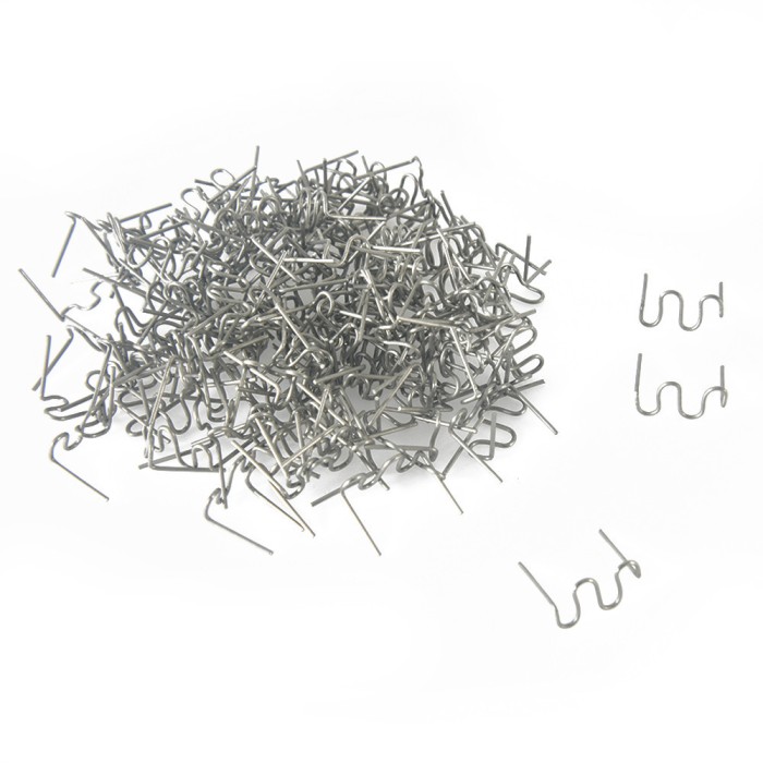 Set capse 500 bucati pentru reparat plasticul, sudat si pistol lipit, 0.8mm