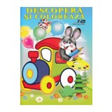 Jucarii - Descopera si coloreaza