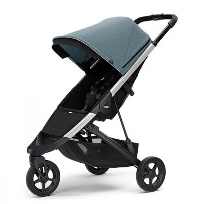 Cadru carucior Thule SPRING din aluminiu ARGINTIU foto