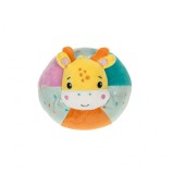 Minge zdranitoare, Fisher Price, Girafa, 12 cm