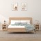 vidaXL Noptiere, 2 buc., 40x35x55 cm, lemn masiv de pin