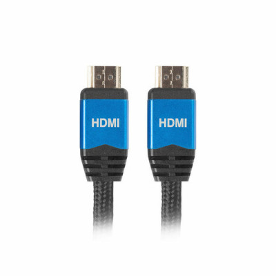 HDMI Cable Lanberg CA-HDMI-20CU-0018-BL 1,8 m Black foto