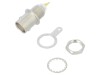 Conector BNC Mamă Aurit 50&Omega; Amphenol 4GHz Montare Panou Lipire Cod 031-221-RFX