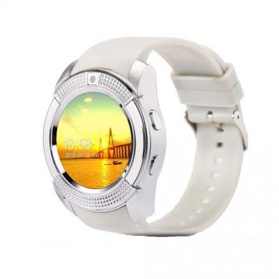 Ceas Smartwatch TarTek&amp;trade; V8 Alb foto