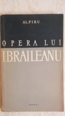 Al. Piru - Opera lui Ibraileanu, 1959 foto